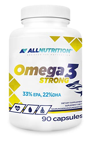 ALLNUTRITION ADEK + Omega 3 Starkes Nahrungsergänzungsmittel Hilft bei der Aufrechterhaltung eines angemessenen Blutdrucks Unterstützt die Sehkraft und gesunde Knochen Gelkapseln 90 Portionen