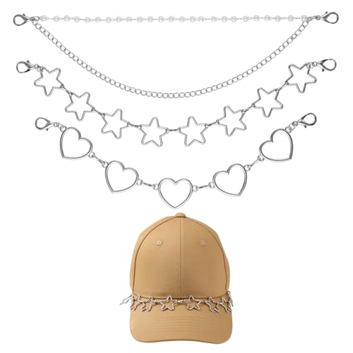 Chaîne de chapeau de camionneur argent, la solution pour personnaliser vos casquettes ternes