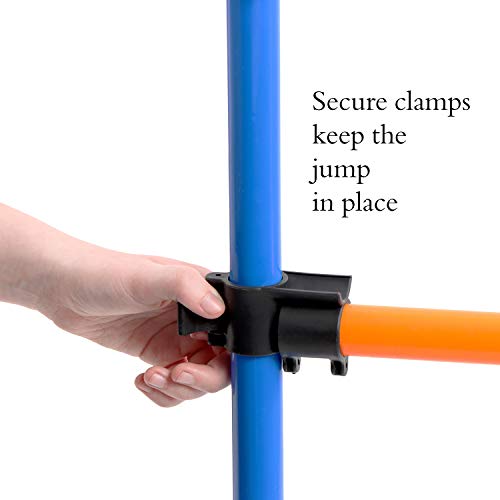 MiMu Dog Agility Equipment - Dog Jumping Hurdles Dog Obstacle Course Agility Set, Dog Agility Training Equipment