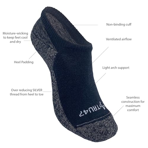 Image of TRU47 Grounding & Earthing Products | Grounding Socks | Socks Made With 99.99% Pure Silver Thread