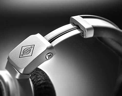 Image of Neumann NDH 30 Open-Back Headphones for Professional Mixing, Mastering, Twitch, YouTube, Podcast, Production, High Definition Music Listening, Titanium, Wired (509111)
