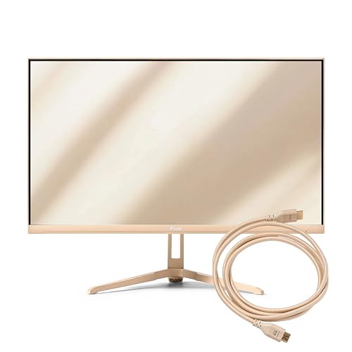 Image of Pixio PX249 Wave Beige 24 inch 240Hz 1080 Fast IPS Panel 1ms GTG Adaptive Sync Gaming Monitor with Beige HDMI 2.1 Cable Ultra Certified Ultra High Speed 10FT 8K 60Hz 4K 120Hz Nylon Braided