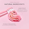 Moon x Sprinkles Birthday Cake Flavored Toothpaste 4.2 Oz, for Kids 6& Adults, Fluoride Free Toothpaste, Gentle Teeth Care, SLS & Sugar-Free, Vegan, Low Foaming with Hints of Vanilla Buttercream