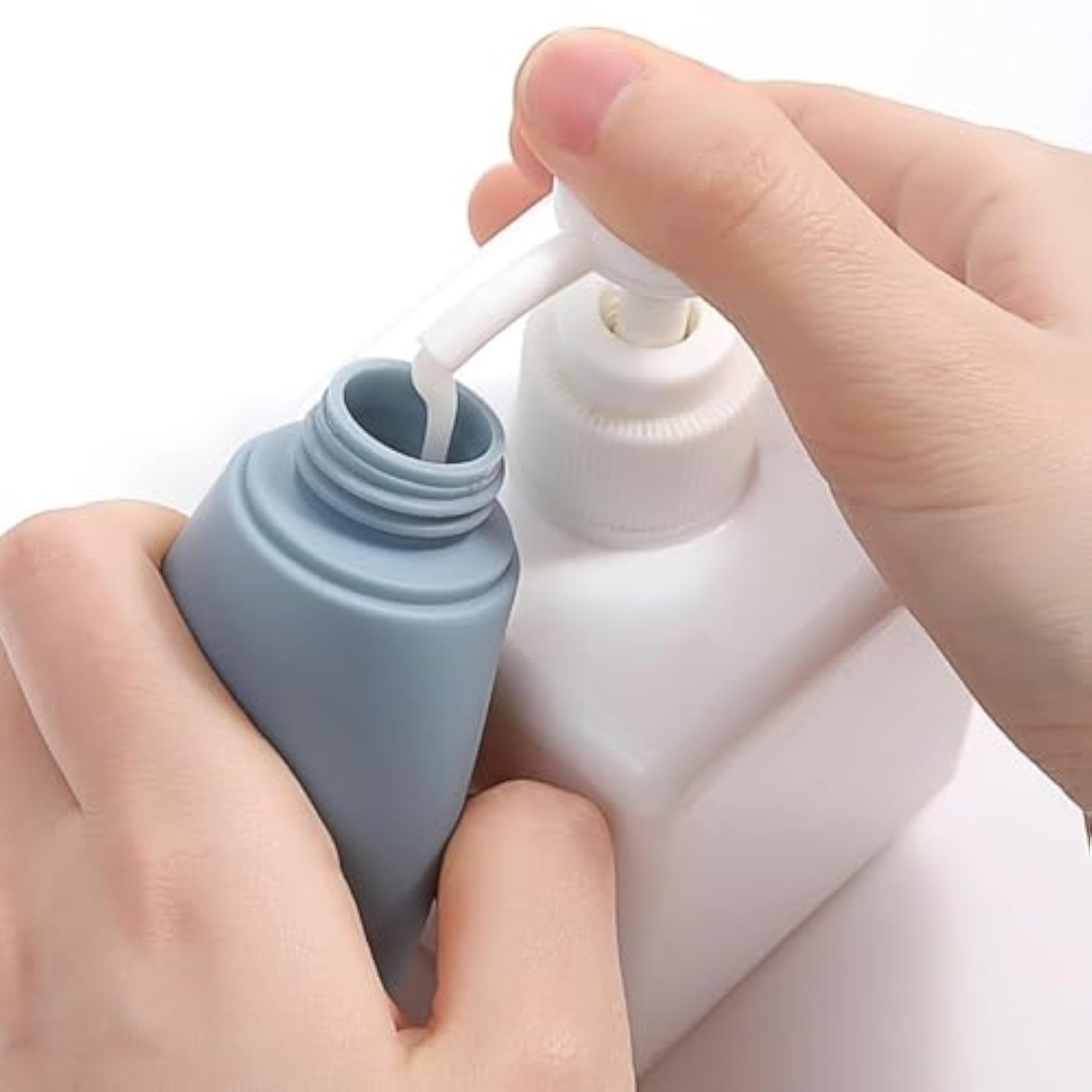 Travel Bottles for Toiletries, Refillable Plastic Container Set