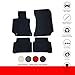 Floor Mats Compatible with 2010-2016 Benz W212, E-Class Factory Fitment Car Floor Mats Front & Rear Nylon by IKON MOTORSPORTS, 2011
