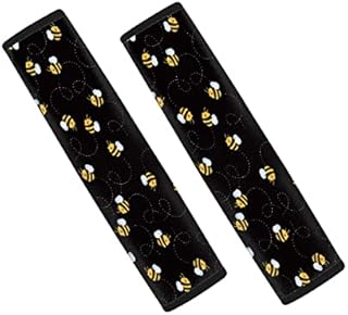 Wanyint Classical Brown Leopard Animal Auto Seat Belt Cover Shoulder Pads 2Pcs SUV Truck Vans Sedans Seatbelt Protector Soft Strap Car Harness Cover Car Accessories Backpack Strap Cover