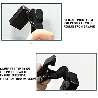RJSQAQE Accordeur de Guitare Acoustique Professionnel à 360 degrés à écran LCD accordeur numérique C3l9 Acoustique ukulélé accesso pour Guitare électrique - Les Beatles, Paul McCartney, John Lennon, RIngo Starr, George Harrison RJSQAQE Accordeur de Guitare Acoustique Professionnel à 360 degrés à écran LCD accordeur numérique C3l9 Acoustique ukulélé accesso pour Guitare électrique – Image 3