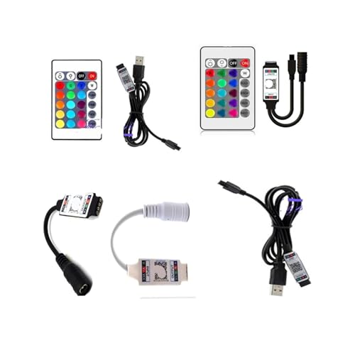 Contrôleur LED RVB application Bluetooth et télécommande IR pour ruban - 2