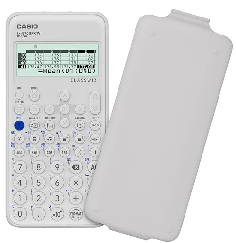 Miniatura 2 de Casio Fx-570sp Cw - Calculadora Científica, Recomendada Para El Curriculum Español Y Portugués, 5 Idiomas, Más De 560 Funciones, Color Blanco