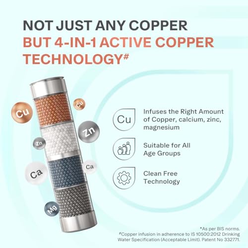Image of Aquaguard Select Designo Under The Counter Water Purifier| Active Copper & Alkaline Boost| Inbuilt Pressure Pump| 10 Stage Purification| Free Service Plan Worth ₹2500| Suitable for all Water Source