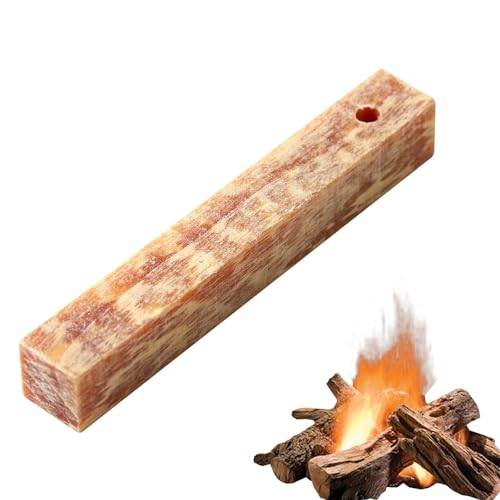 Starter Logs for Fireplace - Natural Fire Starter Stick | Fireplace Starter Logs | Pine Fire Starter | Bricks and Logs | Quick Start Fire Starter Logs for Fire Pit, Wood Stoves