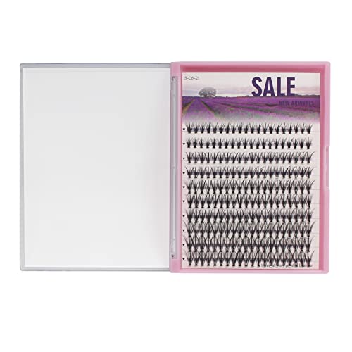→VAYATOR False Eyelashes Cluster 8-18mm Mixed To Choose 20D 200 Clusters D Curl Professional Makeup Individual False Eyelashes Extensions Cluster Grafting (20D-12-18mm Mixed)