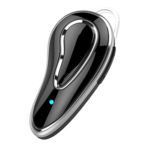 Bluetooth5.0 Headset with Noise Canceling Mic Waterproof Voice Command Wireless Bluetooth Earpiece Hands Free for iOS Android Cell Phone