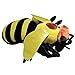 AGOOLZX Juguete De Peluche Parodia Simulación Bumblebee Muñeca Pequeña Abeja Almohada Animal De Peluche Muñeca Divertida Muñeca Muñeca De Peluche Almohada De Coche Suave Niña Sofá Regalo De Cumpleaños