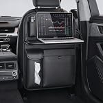 Car Backseat Organizer with Foldable Tray - Right Multi-Use Bin Version