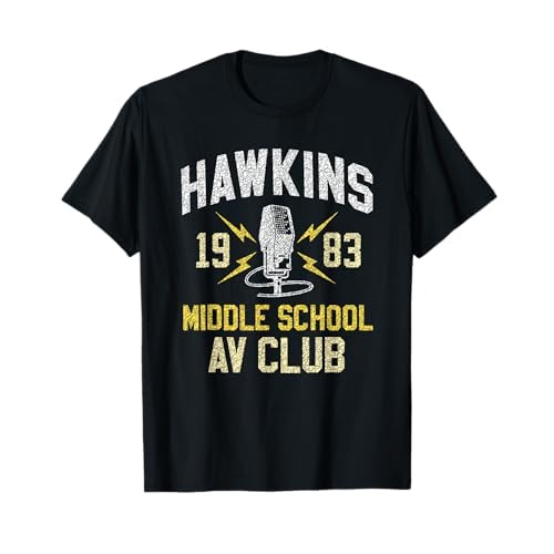Stranger Things Hawkins Middle School Camiseta