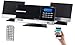 Produktbild auvisio Stereoanlage Wandmontage: HiFi-Stereoanlage m. Bluetooth, CD, USB, FM, Wecker(Versandrückläufer) (Stereoanlage mit Weckfunktion)