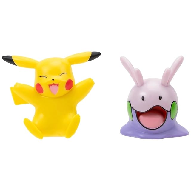 Foto 2 de 4 de Pokemon Battle Figure 2 Pack (Goomy & Pikachu #11) W15