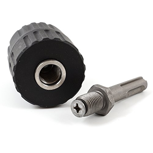 Image of DIYI Professional 13MM Keyless Impact Drill Chuck Hand Tool with Lock and SDS Adaptor
