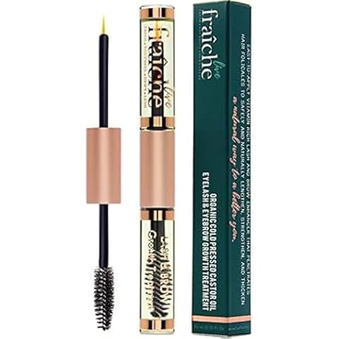 Organic Castor Oil Eyelash & Eyebrow Growth Serum Cover