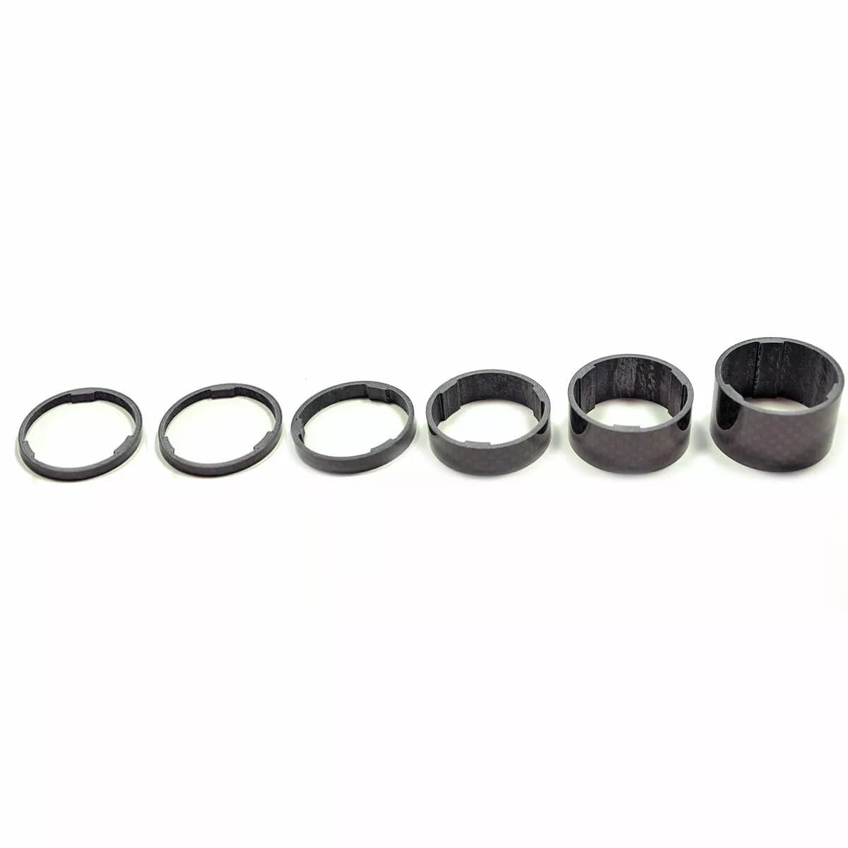 1-1/8" Carbon Fiber Headset Spacers: 2,3,5,10,15,20mm,Replacement for Omni OEM