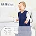 FIEMOL Baby Sleep Sack 0-6 Months 2.5 TOG, Winter Cotton Sleep Sacks Newborn and Infant, Warm Quilted Baby Wearable Blanket, Newborn Sleeping Bag with 2-Way Zipper Blue 1 Pack