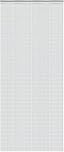 FERNVALE Aluminium Chain Curtain 90 x 200cm, Metal Fly Door Screen Curtain, Insect Control Chain Door Curtain.A String Door Curtain Is Included As A Gift With Every Order. (Silver)