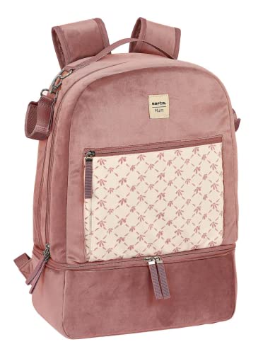 Safta Articolo, Zaino Accessori Bebe Marsala Unisex-Bambini E Ragazzi, Multicolore, M