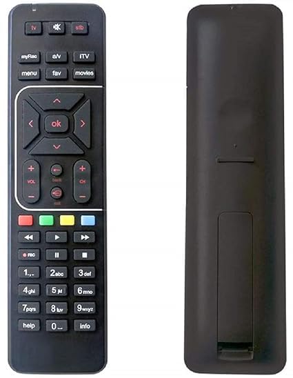 Image of Compatible for Airtel Digital TV Remote HD /SD Box Support with Recording Option [ Compatible for Airtel Remote Control ]