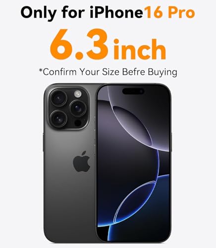 Image of EGOTUDE Frosted Case for iPhone (iPhone 16 Pro) Black