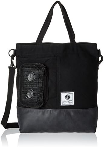 JammyPack Clyclavia Bike Bag with Speakers Travel Tote Heather Grey Fleece One Size