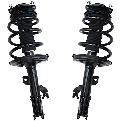 Image of Detroit Axle - 2 Front Struts for Toyota Camry Avalon Solara Lexus ES350 | 2006 2007 2008 2009 2010 2011 2012 Left and Right Complete Strut w /Coil Spring Assembly Replacement