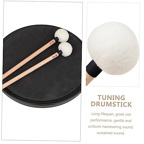 Kit de 2 baquetas de fieltro para percusión miniatura 7