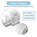 Bigger Replacement for Porelon 11216 Universal Twin Spool Calculator Ribbon for Nukote BR80c, Sharp EL-1197PIII, Dataproducts R3027, Casio DR-210R, Canon MP11DX MP25DV, Black and Red, 12 Pack