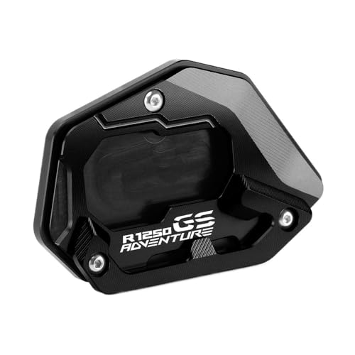 Extension béquille latérale R1250GS pour éviter la chute de la moto sur sol meuble et sable