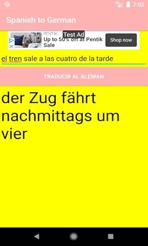 Translate Spanish to German Translator - Traductor Español Aleman