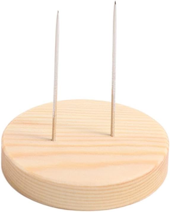 Crochet Stand, Mini Metal Stands for Crochet Doll Show Support Bracket Display Needle Base Portable Figures(A)