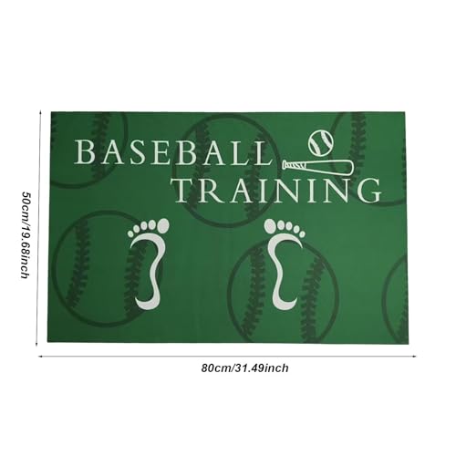 Tapis d'entraînement baseball pour éviter les mauvaises postures