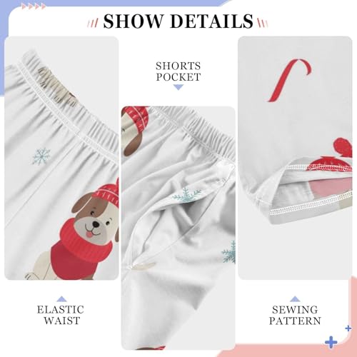 Winter Puppy Boys Pants Boys Athletic Pants Long Pant for Boywith Pockets Wide-Leg Size 6-14Y4