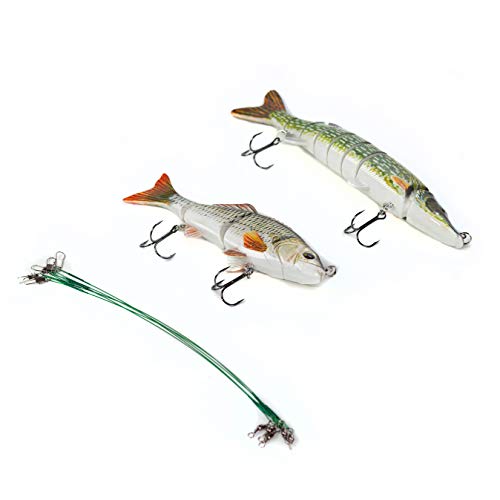 Zite Fishing Swimbait Set di esche da pesca