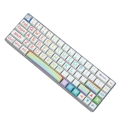 Teclas arcoíris PBT de sublimación para evitar el desgaste y renovar tu teclado