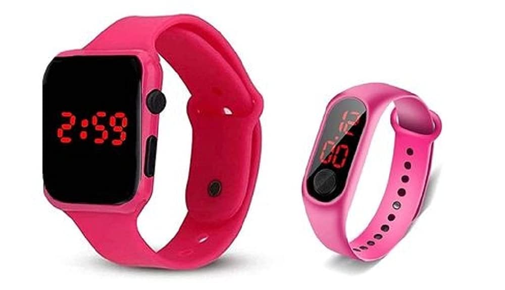 Shayona Baby Care Fashion Digital Analog Watches for Children,Pink (B09BJY7VZN) Amazon Price History, Amazon Price Tracker