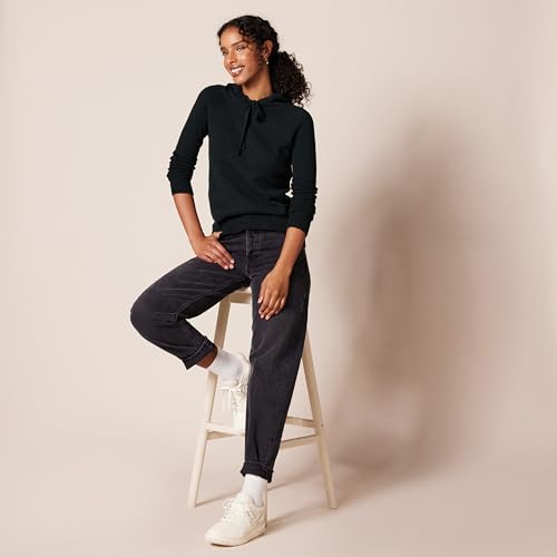 Image of Amazon Essentials Women's Soft Touch Long Sleeve Hooded Pullover Sweater