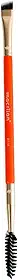 Macrilan Pincel Bt14 Profissional Duplo Chanfrado E Escova – Linha Beauty Tools