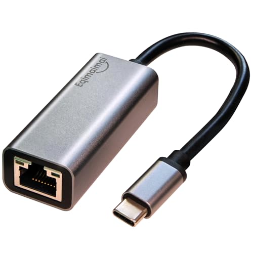Image of USB C to ethernet Adapter,Ethernet to USB c,TypeC to RJ45 Ethernet Adapter 1Gbps Gigabit Ethernet Compatibility for Mac,MacBook Pro /Air,Dell XPS,Chromebook,Surface