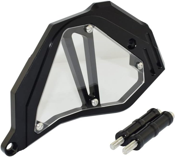 Front Sprocket Chain Guard Cover Left Side Engine For Honda NC700 S/X/XD 2012 2013 2014 2015 (Black)