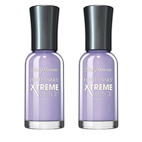 (2 Pack) Sally Hansen Hard as Nails Xtreme Wear, 270 - Lacey Lilac, 0.4 Fluid Ounce