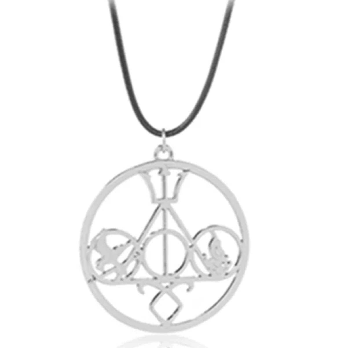 Silver: The Mortal Instruments City of Bones Necklace Vintage Angelic Power Runes Shadowhunters Pendant Men and Women Gift -30-image-48