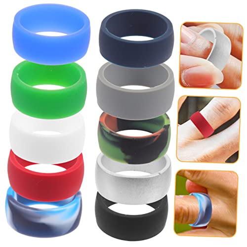 Anillos de silicona SUPVOX paquete de 10 unidades miniatura 4