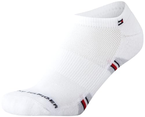 Image of Tommy Hilfiger Womens No Show Socks - 12 Pack Lightweight Athletic Performance Cushioned Running Low Cut Socks for Women